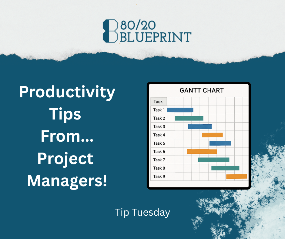 Productivity Tips from: Project Managers
